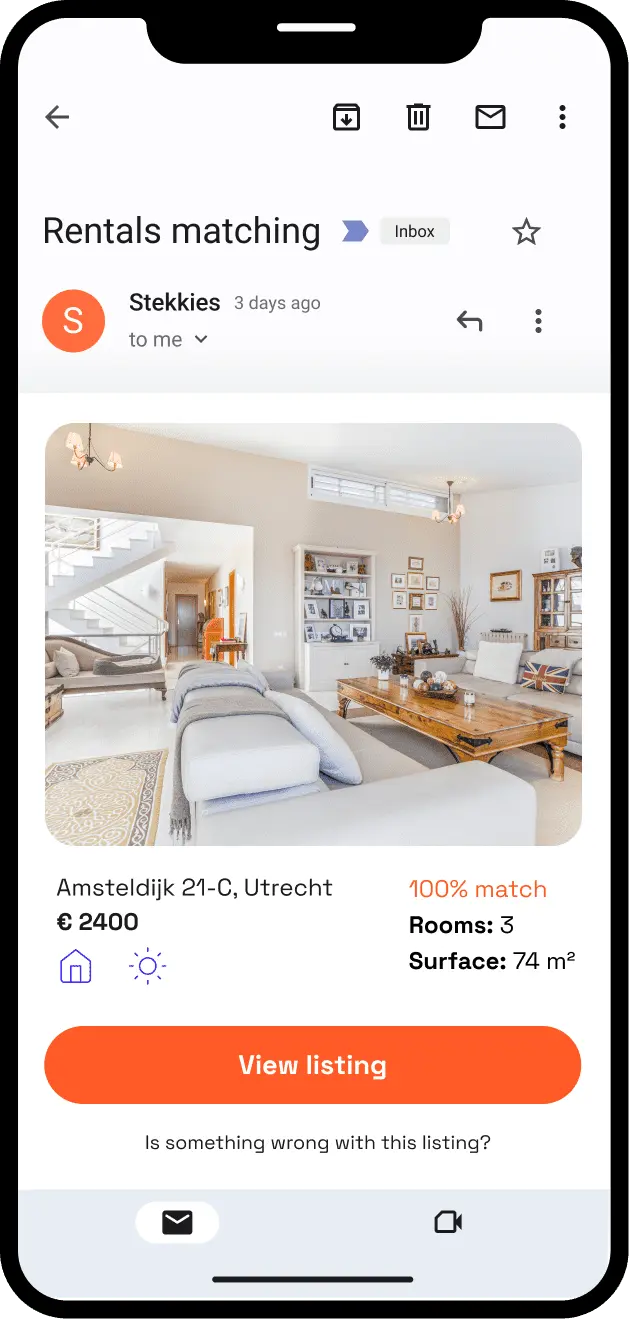 Stekkies makes finding rentals easy